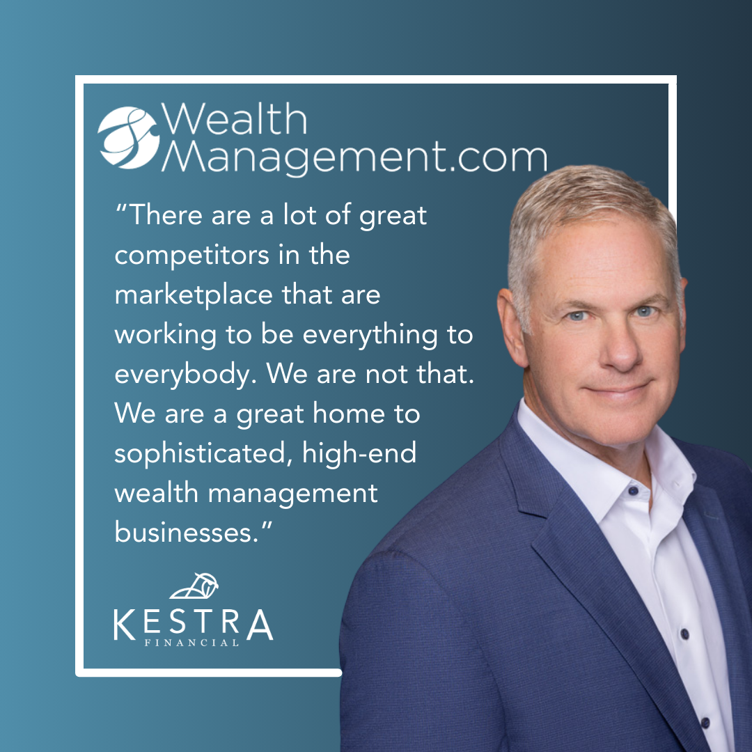 quote card with James Poer's headshot and a quote from his interview with Wealth Management.com